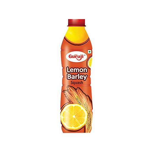 GURUJI LEMON BARLEY SQUASH 750ML